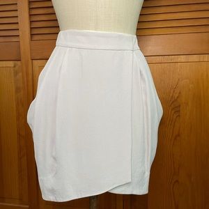 DVF tulip wrap skirt